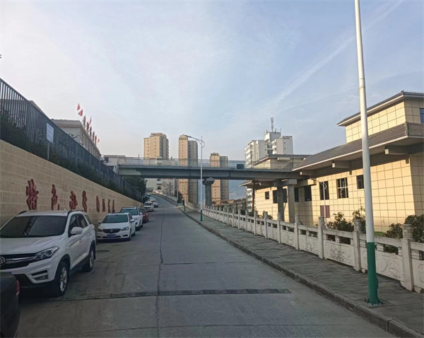 旬陽市職業技術教育中心圖書科技樓過街天橋項目 旬陽市職業技術教育中心圖書科技樓過街天橋項目